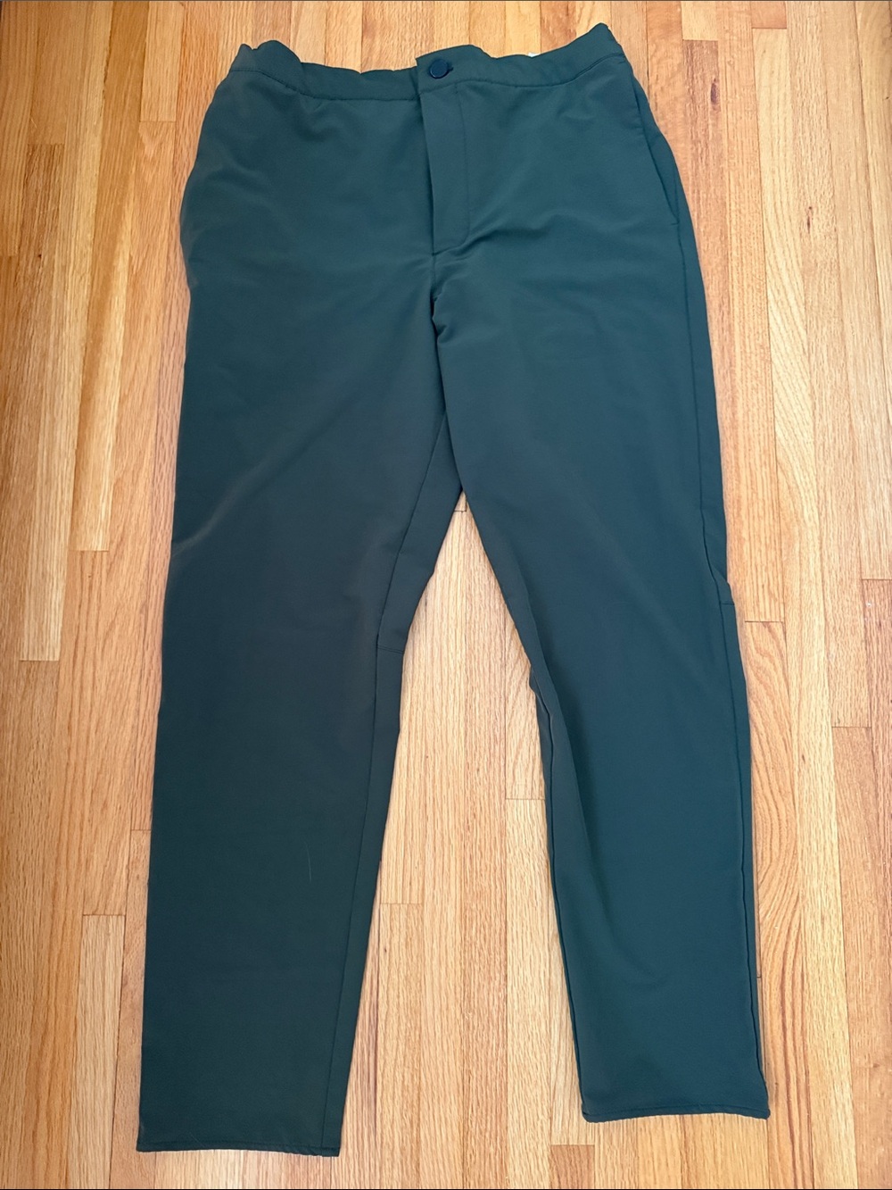 Men's Banana Republic Dark Green Performance Pants